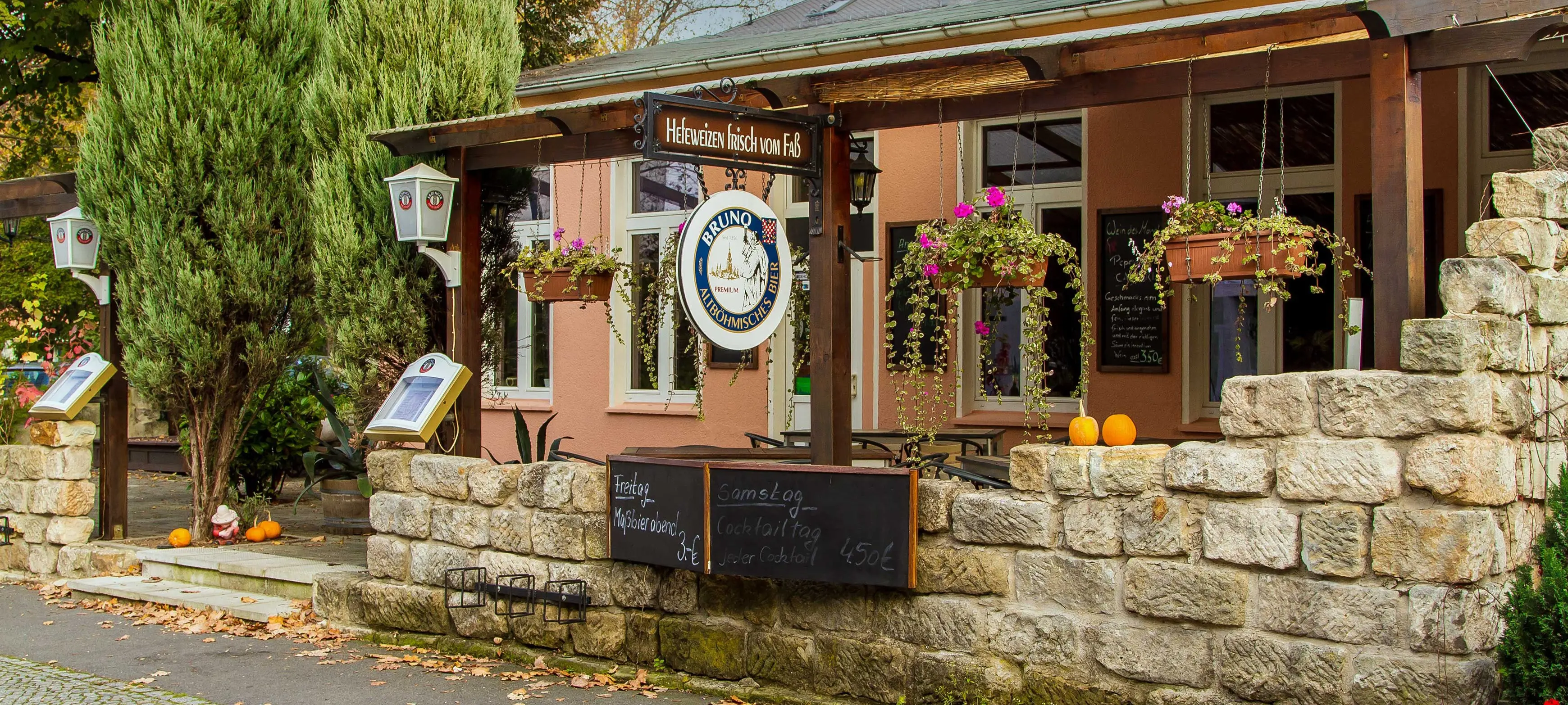 Restaurant Mephisto Dresden mit Biergarten